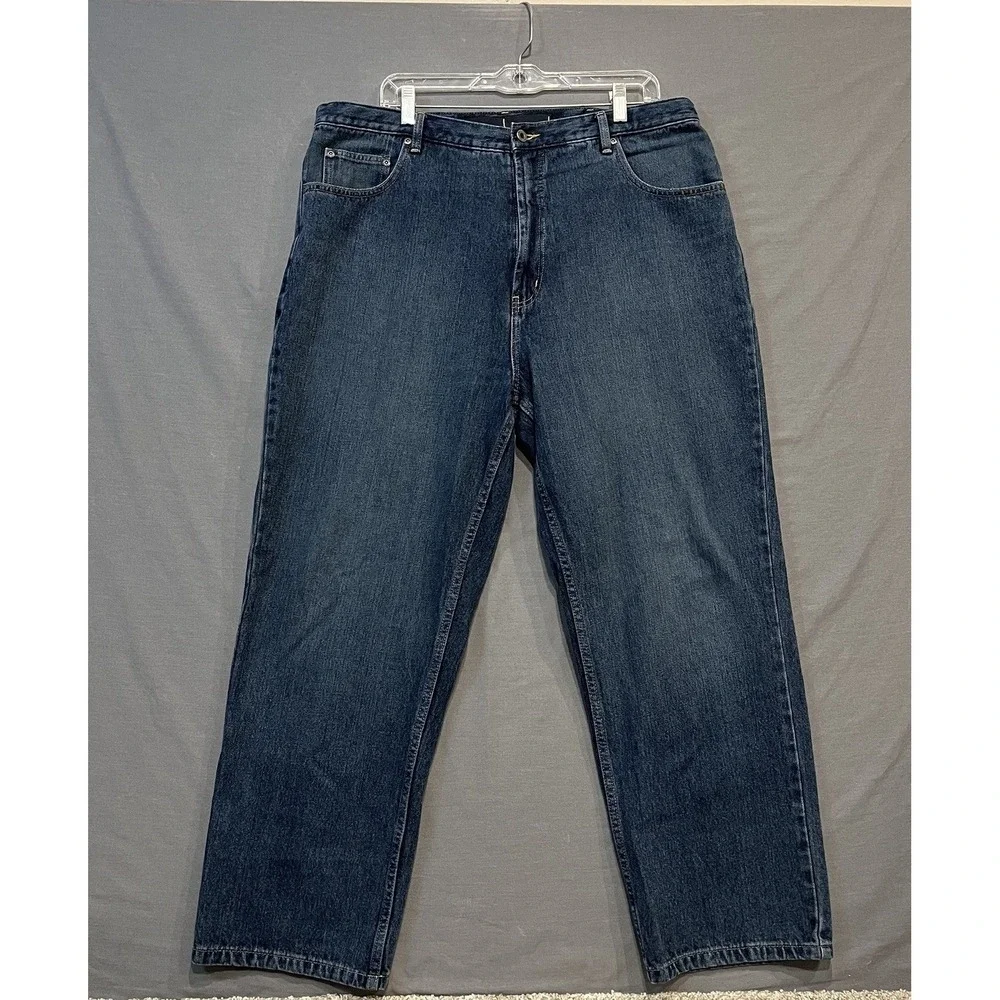Nautica J-Class Jeans Mens‎ Size *38x29 Blue Relaxed Fit Denim Pants Preppy